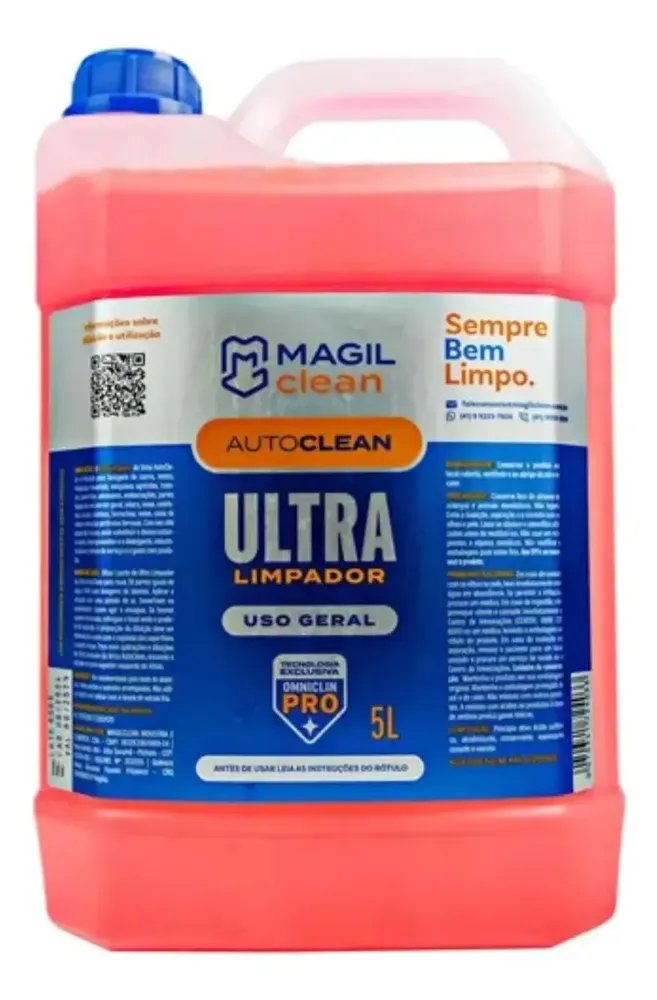 Autoclean Ultra Limpador Lavagem 5l Magil Clean