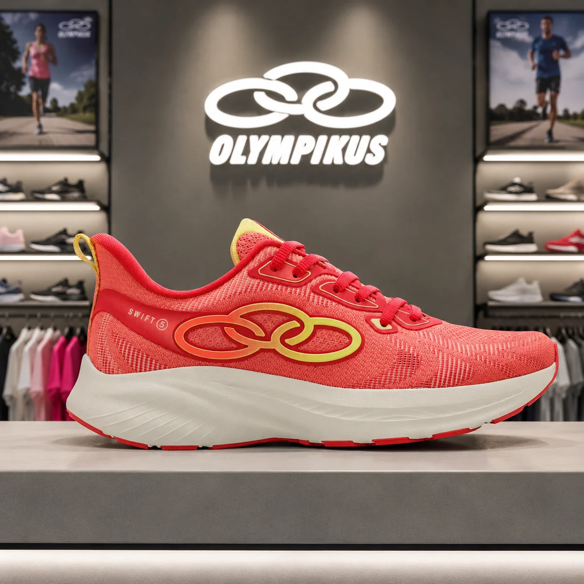 Tenis Olympikus Swift 5 Feminino Corrida Evasense Gripper - 35 ao 40