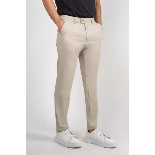Calça Masculina Alfaiataria Tecnológica Confort Lycra