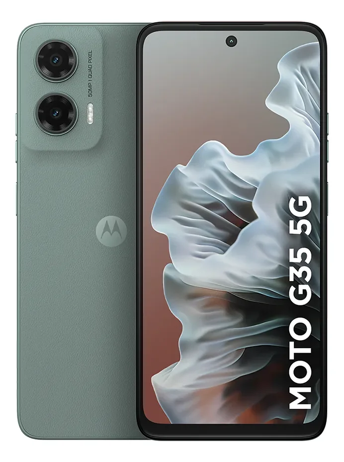 Smartphone Motorola Moto g35 5G - 256GB 12GB (4GB RAM+8GB Ram Boost) e Camera 50MP com AI NFC Tela 6.7" com Superbrilho - Cinza