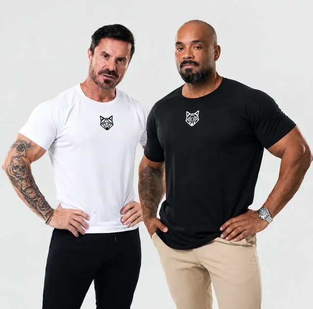 Kit 2 Camisetas Masculina Dry Fit Colmeia Alpha P M G Gg