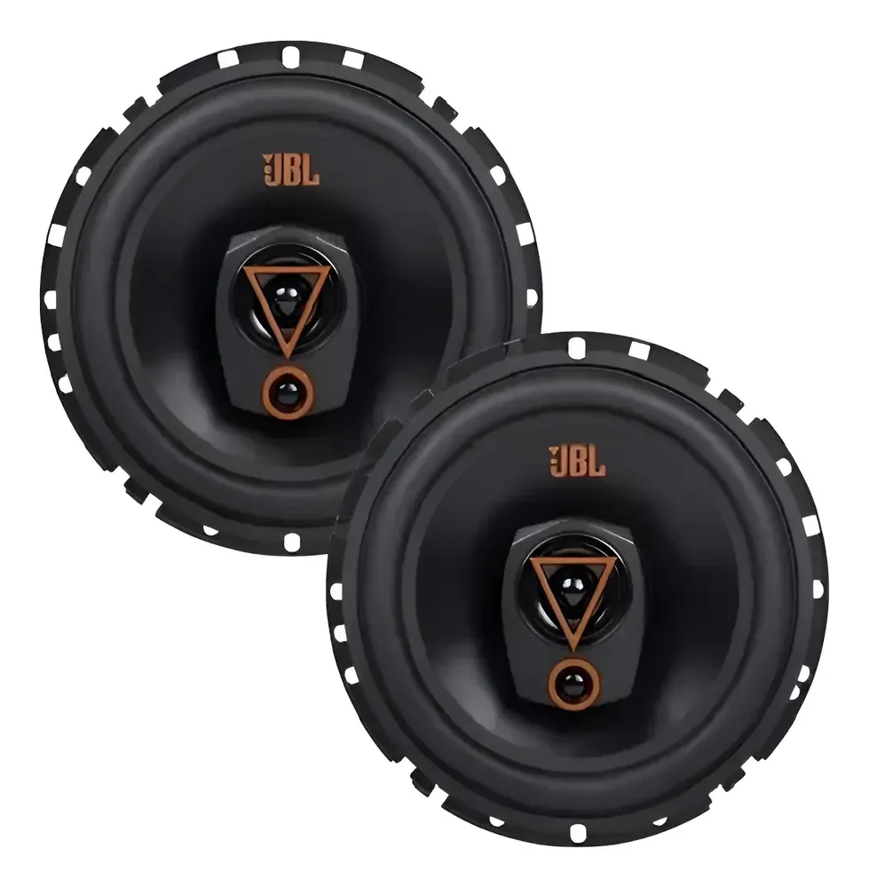Par De Alto Falante 6 Polegadas Jbl 80w Rms 6trms80 Triaxial Preto
