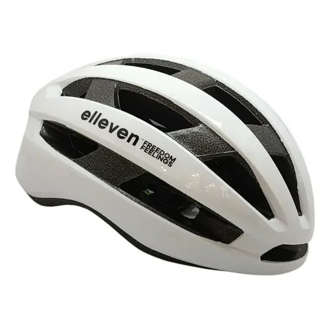 Capacete Elleven Bike Speed Mtb Inmold Branco Tamanho 53-57 Cm