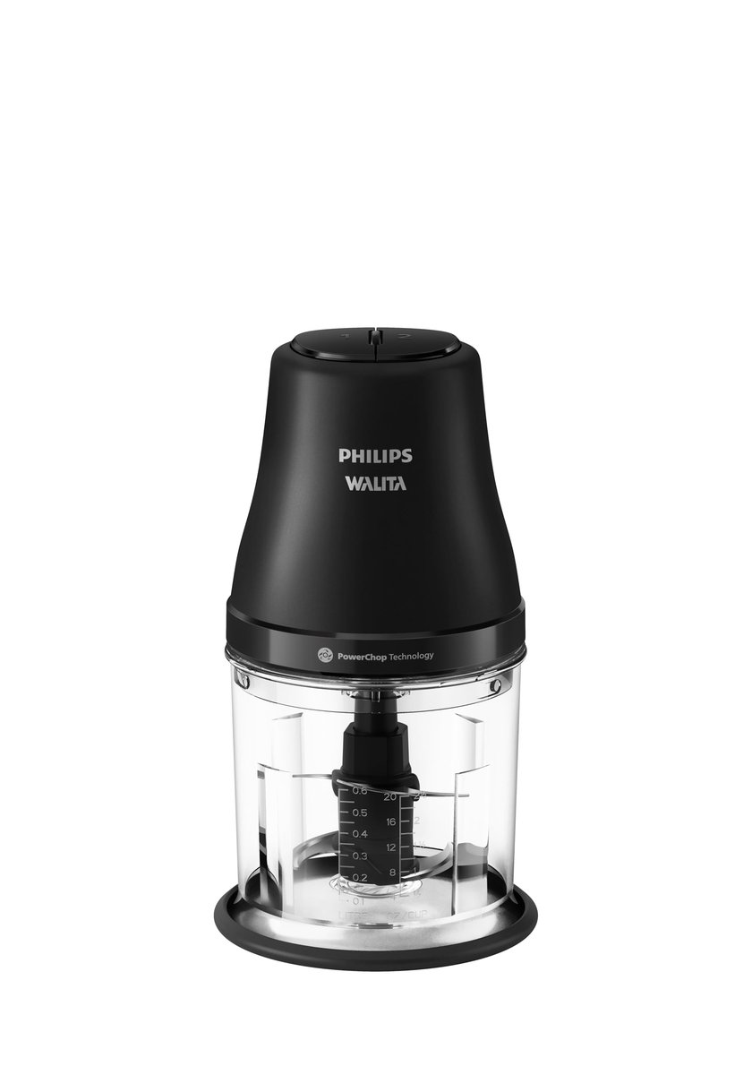 Philips Walita Processador de Alimentos PowerChop 450W, Preto, 220V