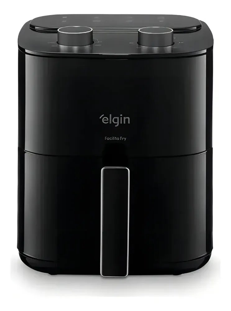 Fritadeira Elétrica Air Fry Elgin 3,5 Preto Somente 127v Preto 127v