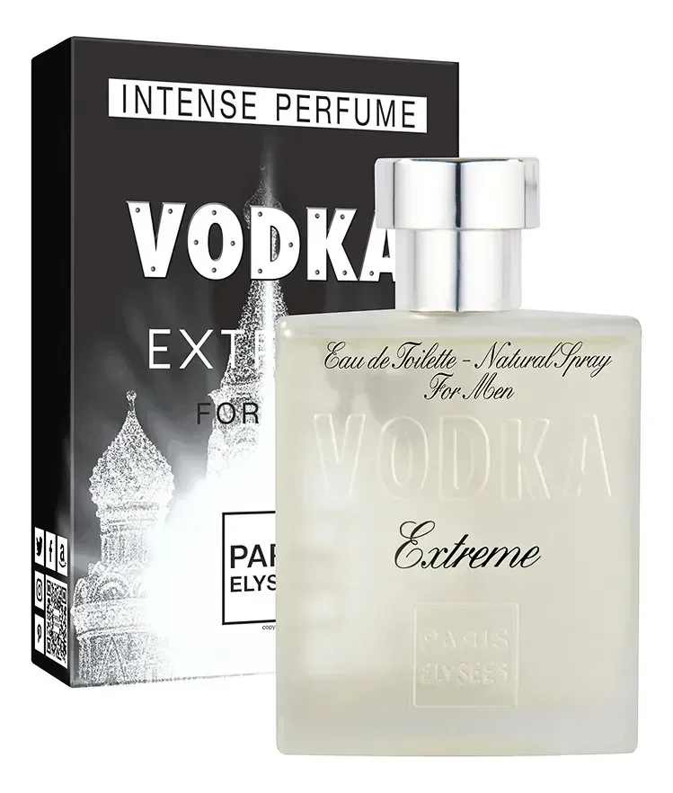 Perfume Vodka Extreme Paris Elysees Masculino Intense 100ml