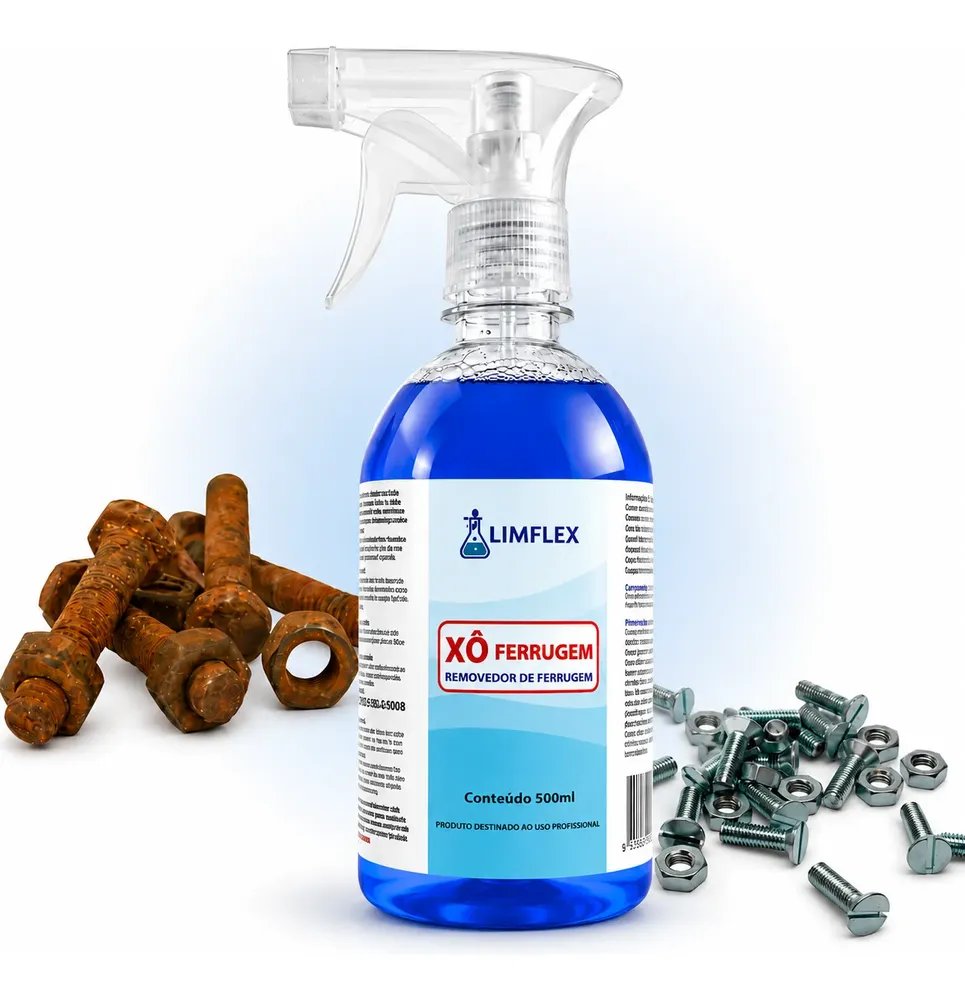Removedor E Converter De Ferrugem Fosfatizante America 500ml Azul-escuro