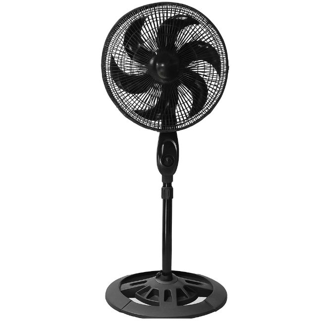 Ventilador De Coluna De Chão Turbo Vento Forte 3 Velocidades 110v/220v