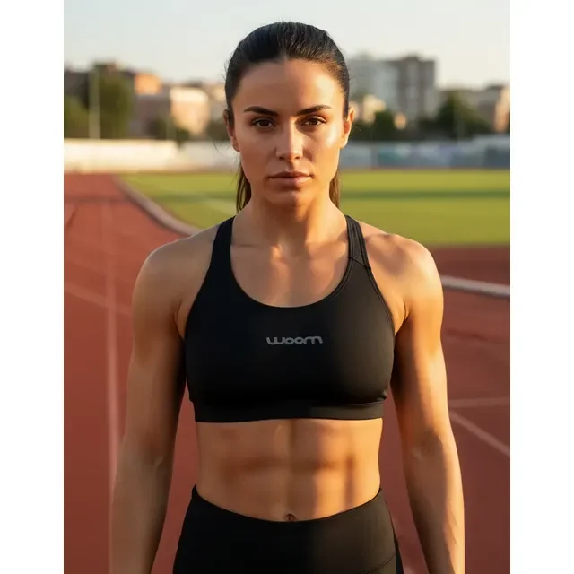 Top Woom Carbon Storm Black Feminino I