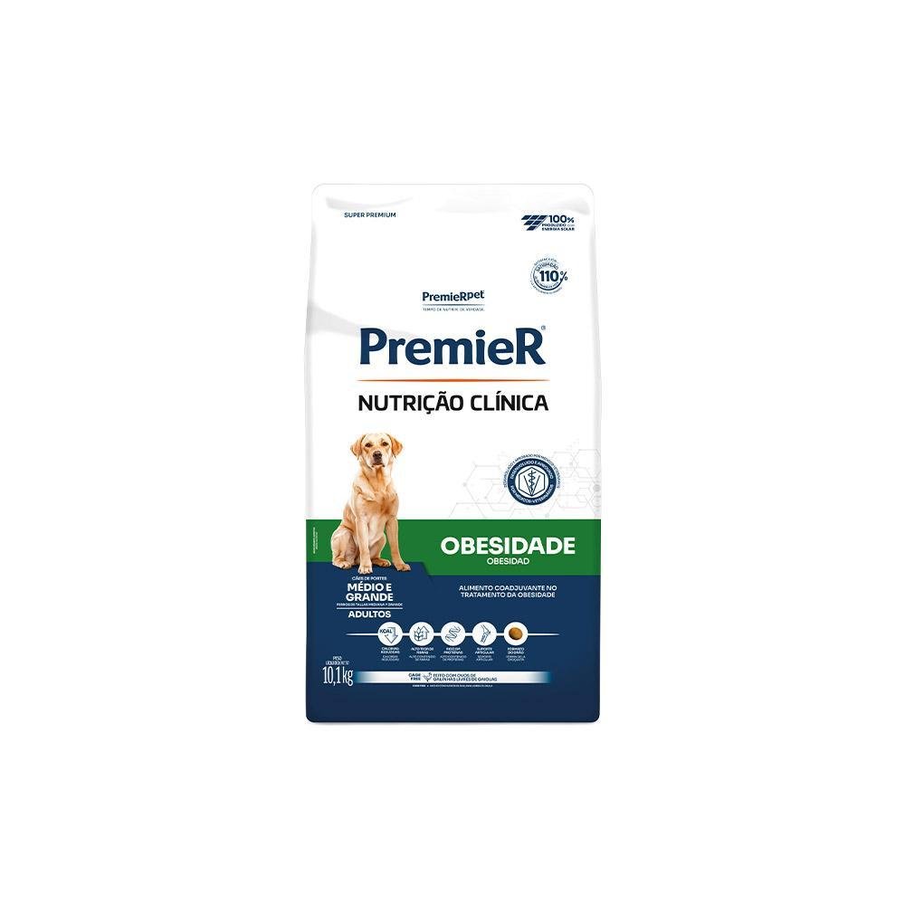 Ração Premier Nutrição Clínica Obesida Cães ad rg 10,1kg
