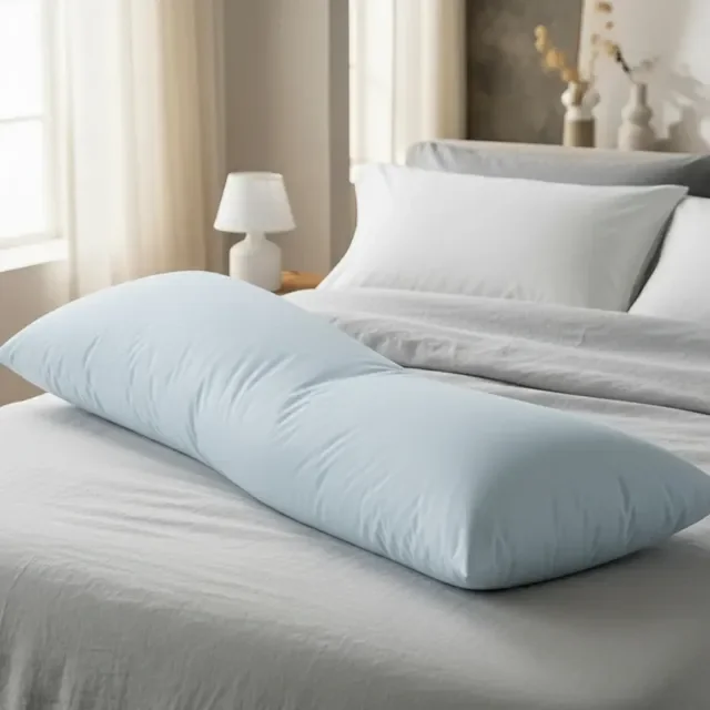 Travesseiro Corpo 100% Silicone + Fronha Xuxão 1,35x48