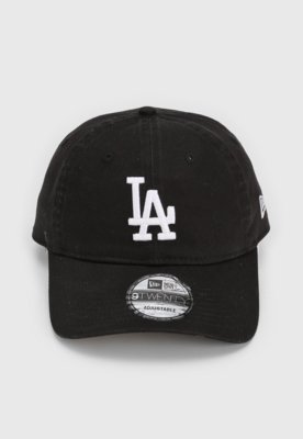 Boné Aberto New Era Los Angeles Dodgers Aba Curva Preto