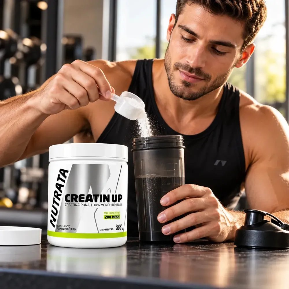 Creatina Nutrata Premium Creatin UP - 300g em pó Sem sabor x 300g