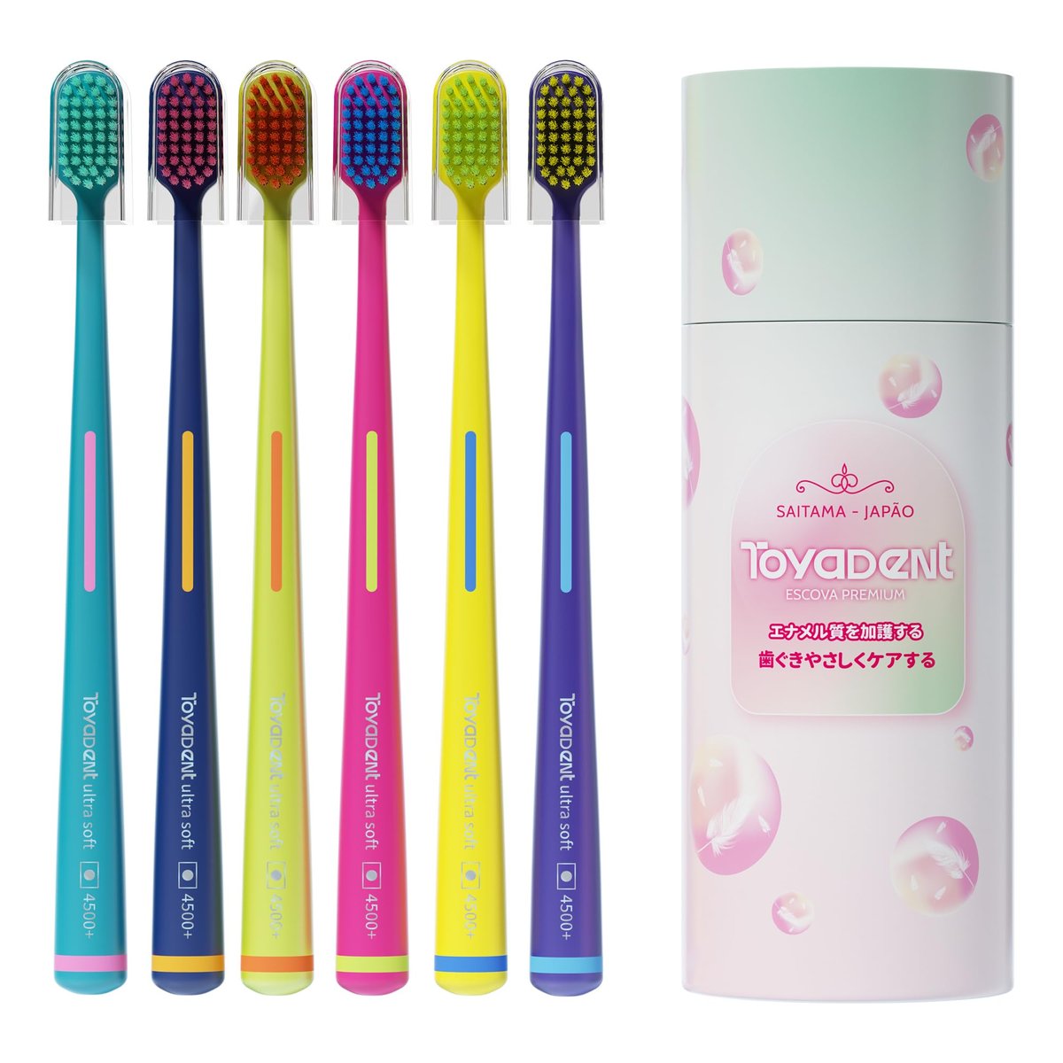 TOYADENT Escova de Dentes Adulto Ultra Macia 6 Unidades