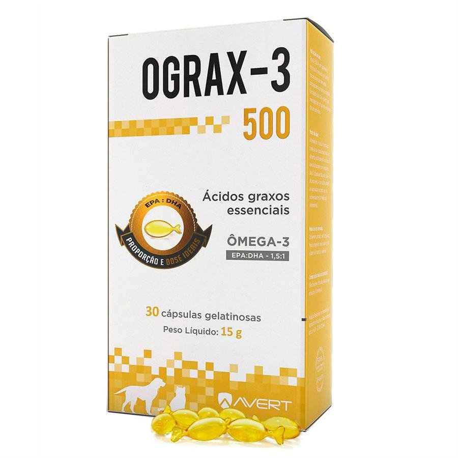 Ograx-3 500Mg com 30 Comprimidos