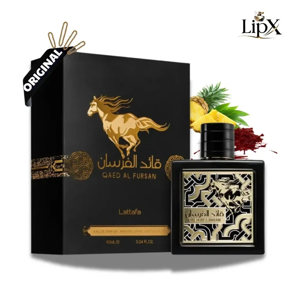 Perfume Árabe Qaed Al Fursan Lattafa Edp 90 Ml