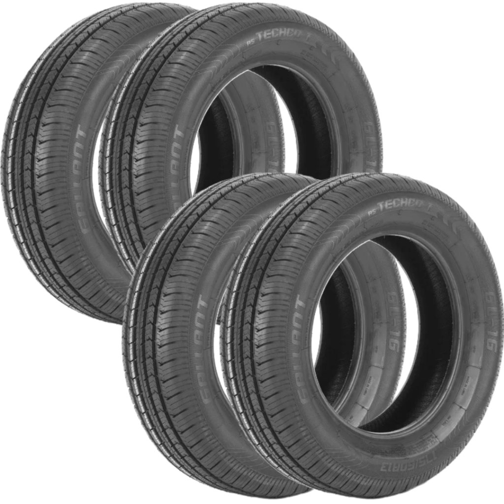 Jogo 4 Pneus 175/60 R13 Ovation VI-786 77H Aro 13 Novos