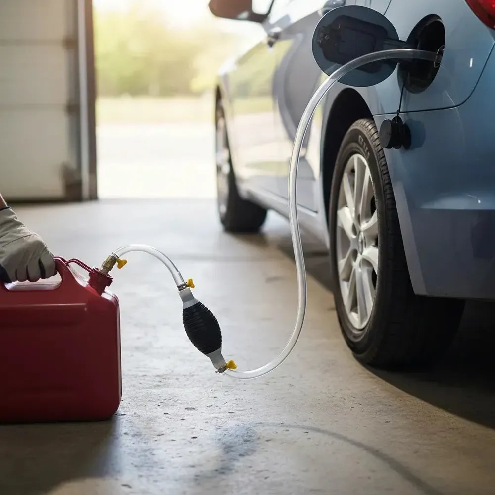 Bomba Manual Sucção Óleo Etanol Água Gasolina