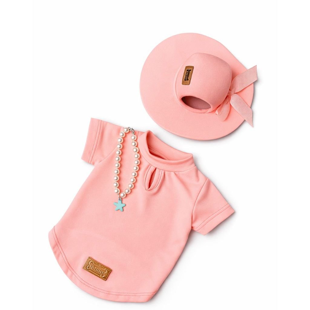 Kit Pet para Cachorro Camiseta + Chapéu | Roupa Fashion Maddog