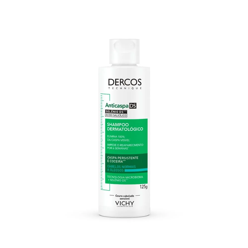 Vichy, Dercos Shampoo Anticaspa para Cabelos Normais a Oleosos
