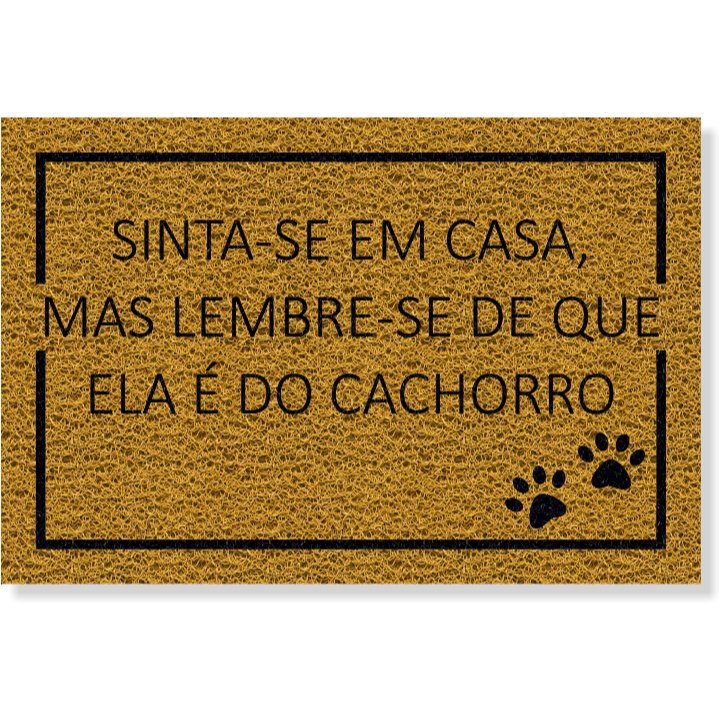 CAPACHO SINTA-SE EM CASA, CACHORRO
