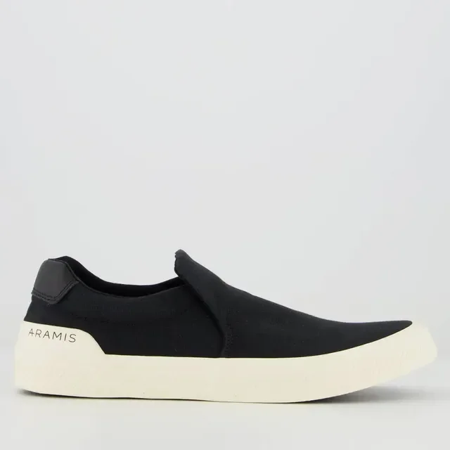 Tênis Aramis Daily Slip Canvas Preto