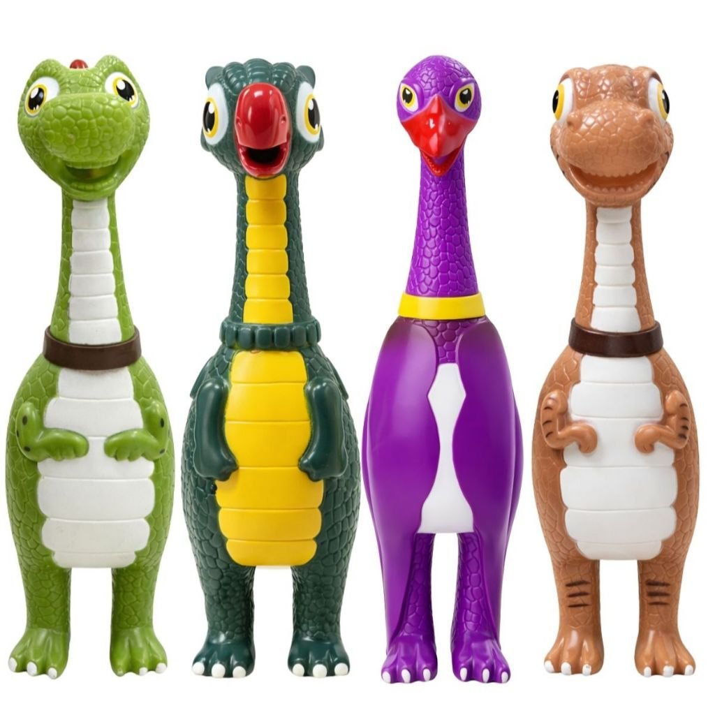 Mordedor Pet Macio DINO para Cães e Gatos em Vinil Colecionável