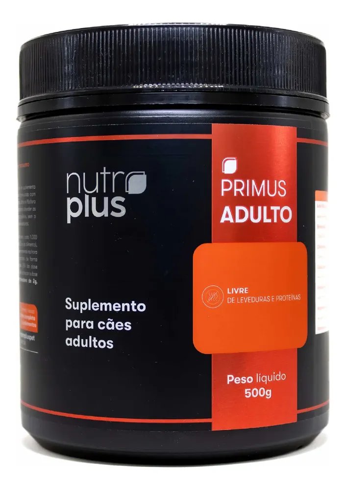 Suplemento Natural Primus P/ Cachorro Adulto 500g Nutroplus