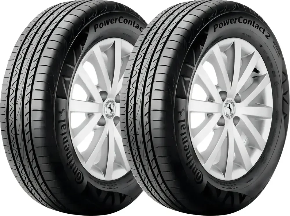 Kit 2 Pneus 205/55R16 Continental PowerContact 2 91V Aro 16