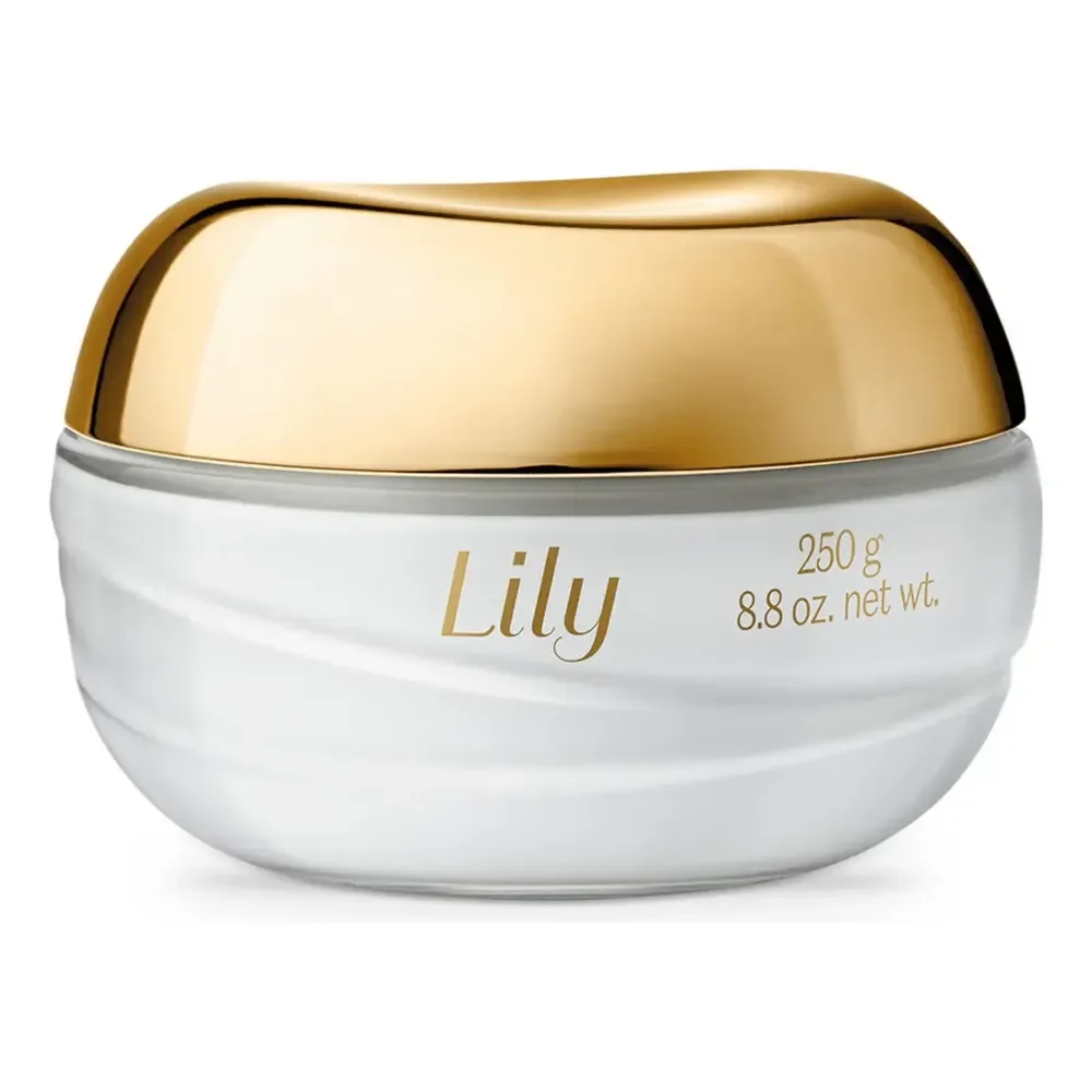Creme Acetinado Hidratante Corporal Lily O Boticário 250g Bouquet Floral