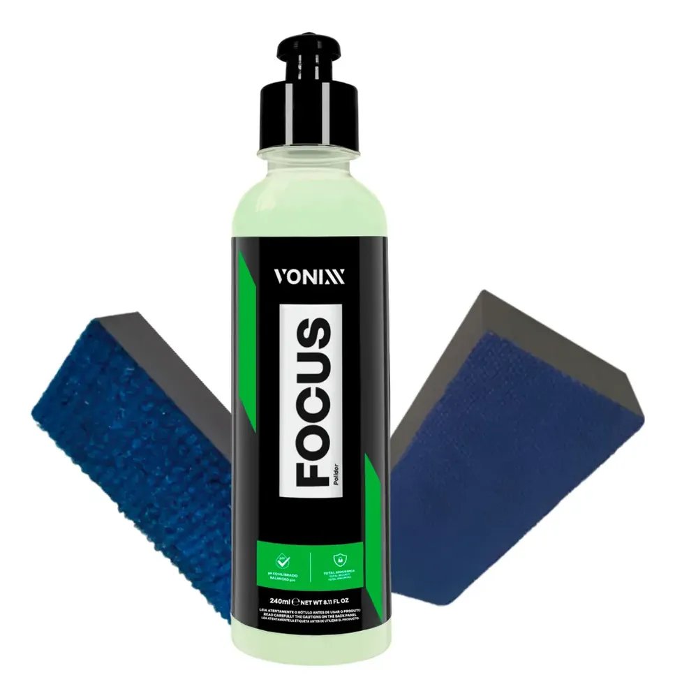 Focus Removedor De Chuva Ácida Vonixx 240ml Com Aplicadores