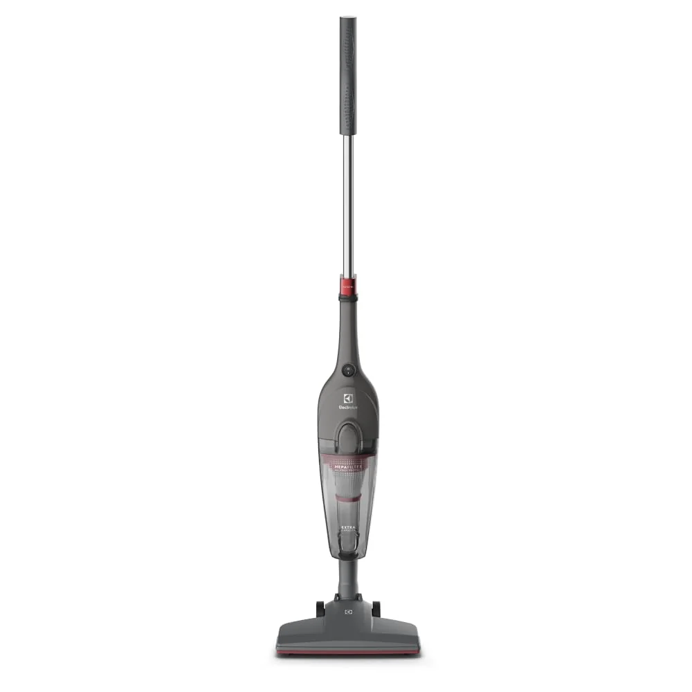 Electrolux, Aspirador pó vertical com fio portátil de mão 2 em 1 potente 1450W cabo 6m capacidade 1,6L filtro HEPA Electrolux STK15 Cinza Urban Grey STK 127v