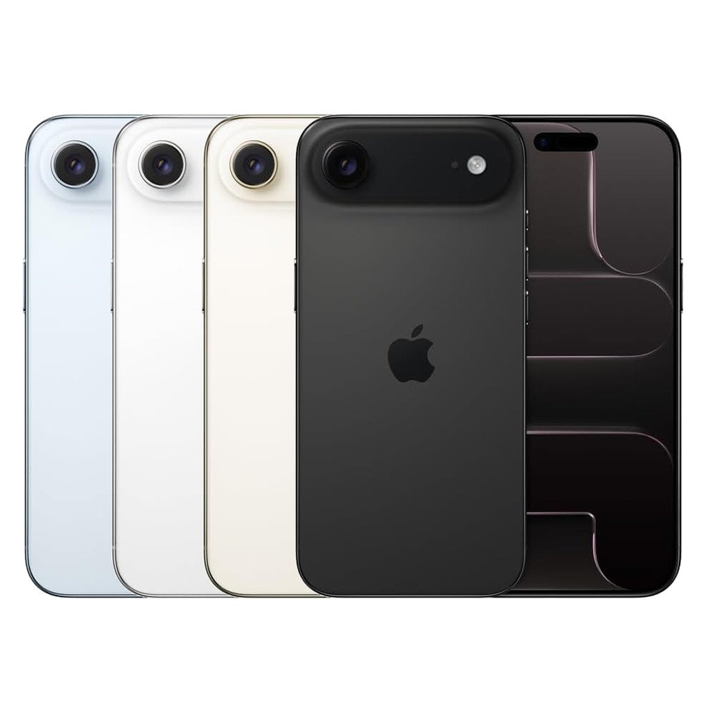 Celular Apple iPhone 17 Air 256GB 5G iOS Tela 6,6" polegadas 48MP Chip A19 Pro com Design Ultra-Fino