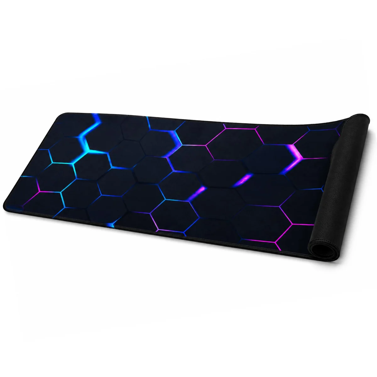 Mouse Pad Gamer Grande Profissional Extra 80x30 cm Bordas Costuradas Base Antiderrapante Lavável Impermeável Mapa do Mundo Premium Escritório Quarto Sala Setup Gamer