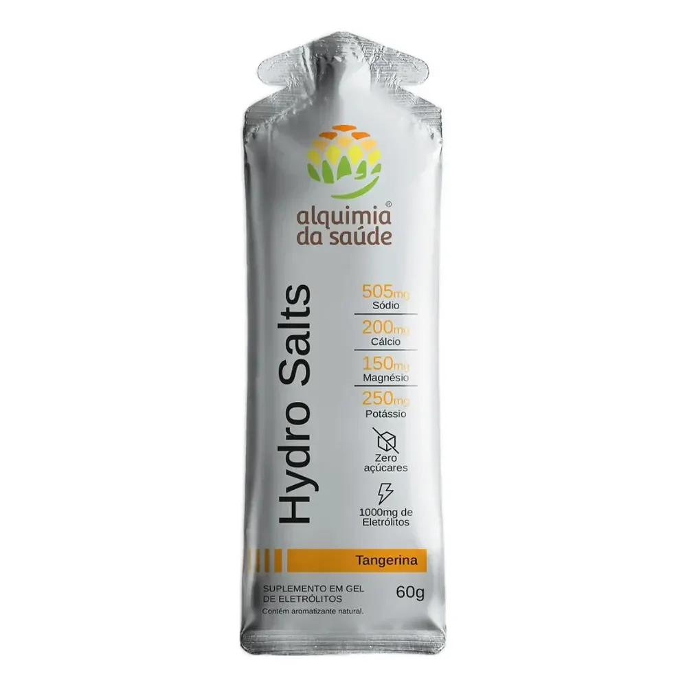 Eletrólitos Hydro Salts Alquimia Da Saúde Tangerina 10un Tangerina