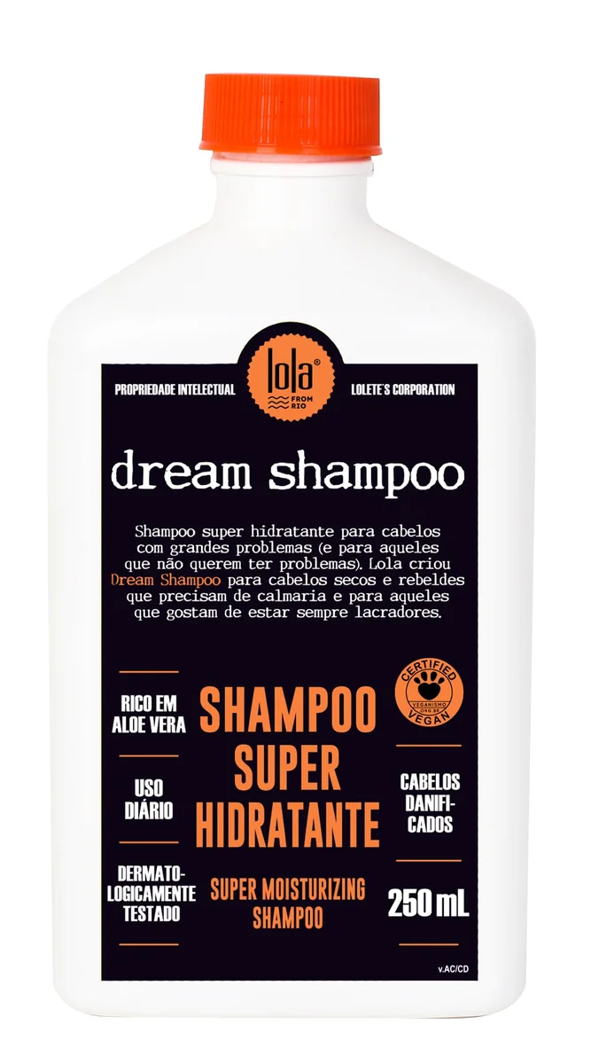 Dream Cream Shampoo 250ml , Lola Cosmetics