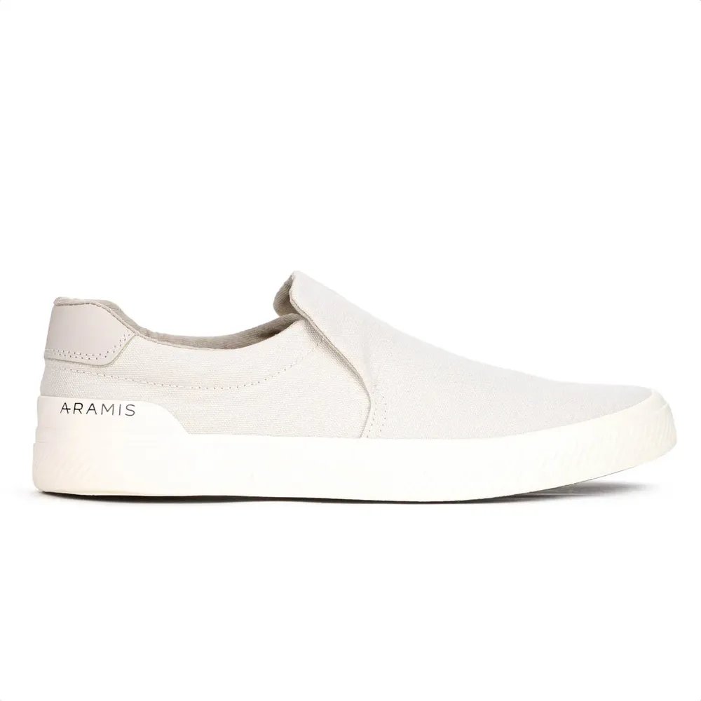 Tênis Masculino Casual Aramis Daily Slip Confortável Moderno Bege 41 Br