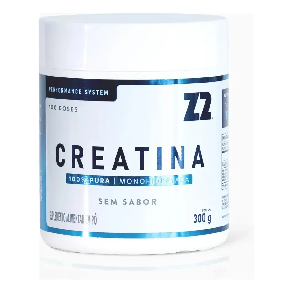 Creatina Monohidratada 100% Pura Z2 Performance 300g Neutro
