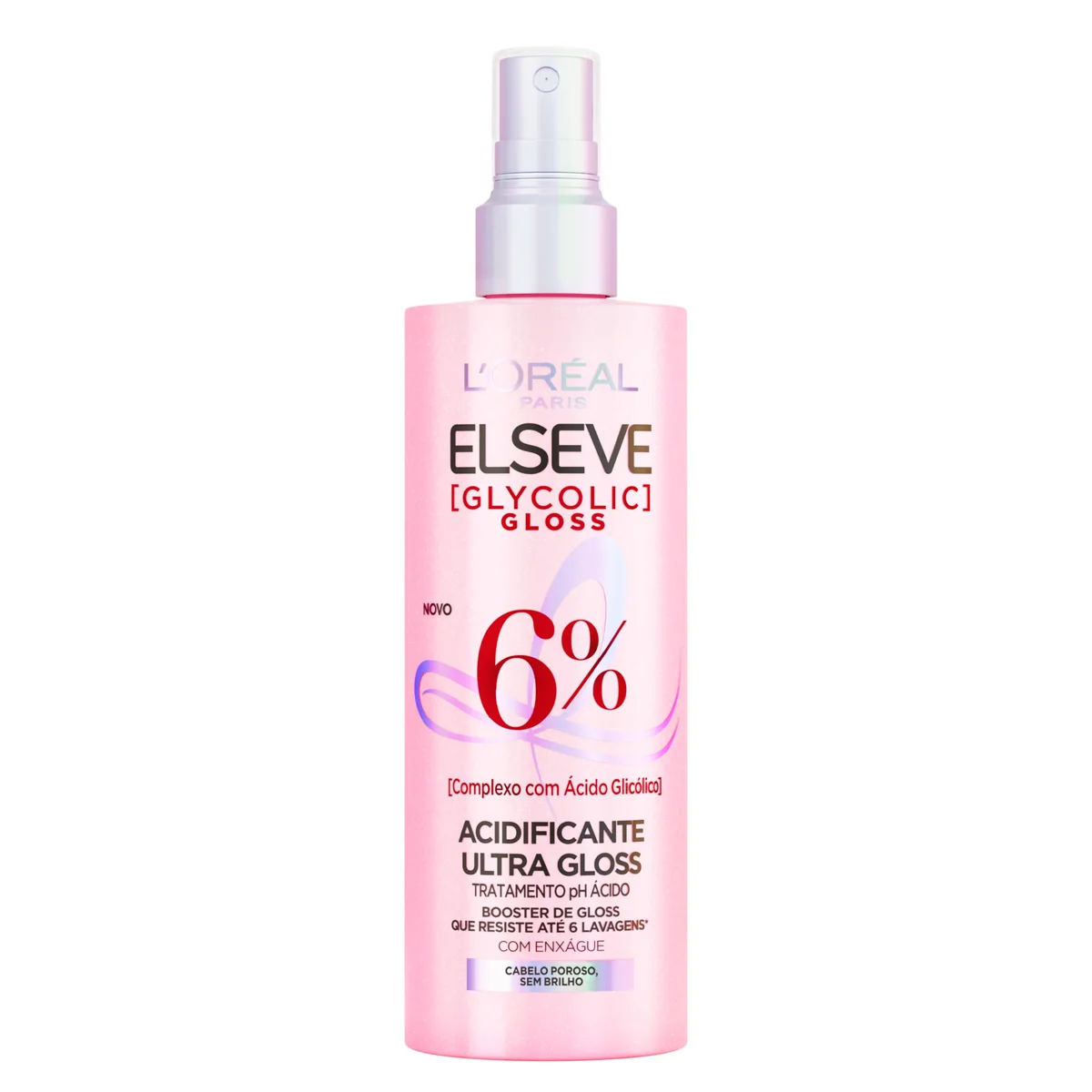 L'Oréal Paris Elseve Glycolic Gloss Acidificante Capilar Ultra Gloss, 200ml