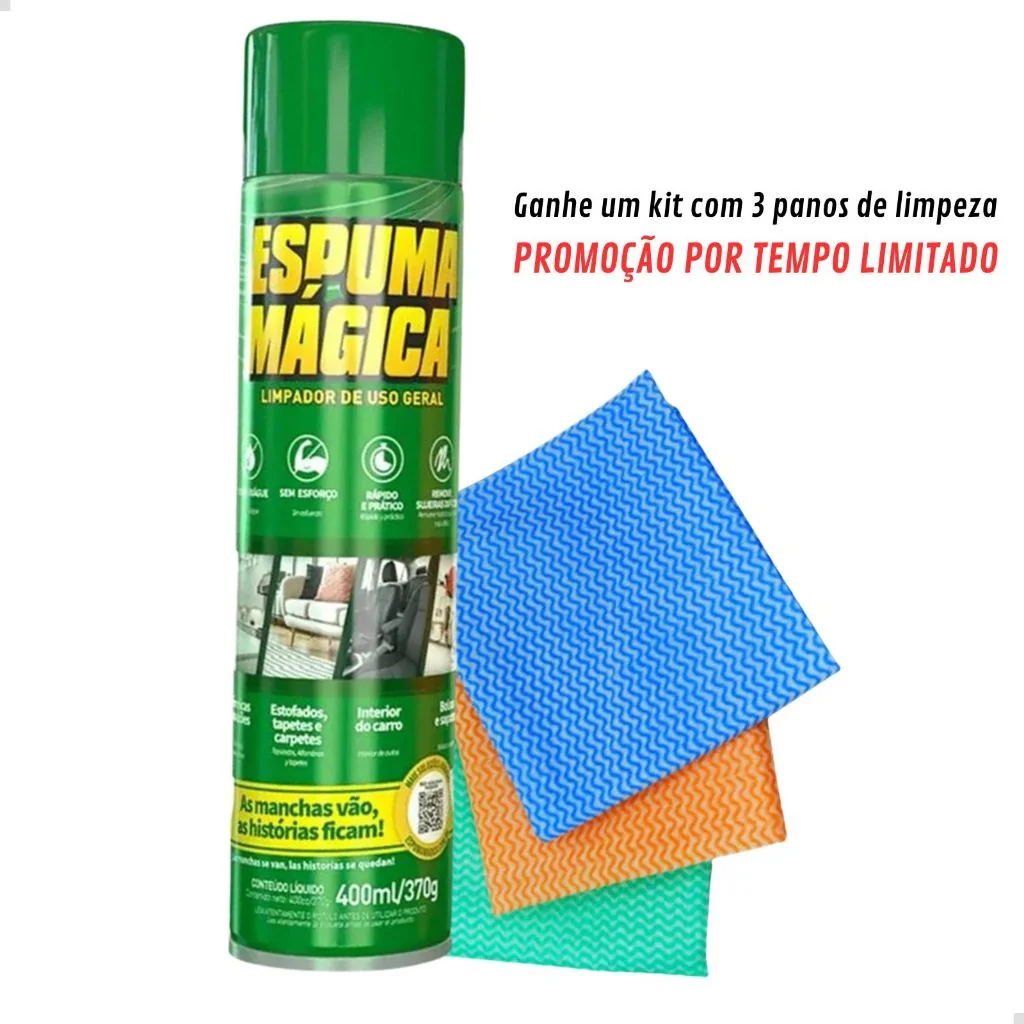 Espuma Magica Limpador De Uso Geral 400ml Proauto