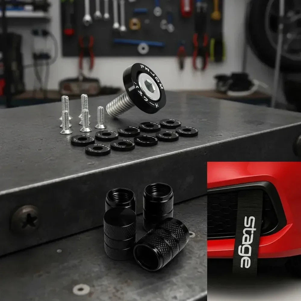 Kit Tow Strap Completo Tuning Ted Customs Premium Universal Preto