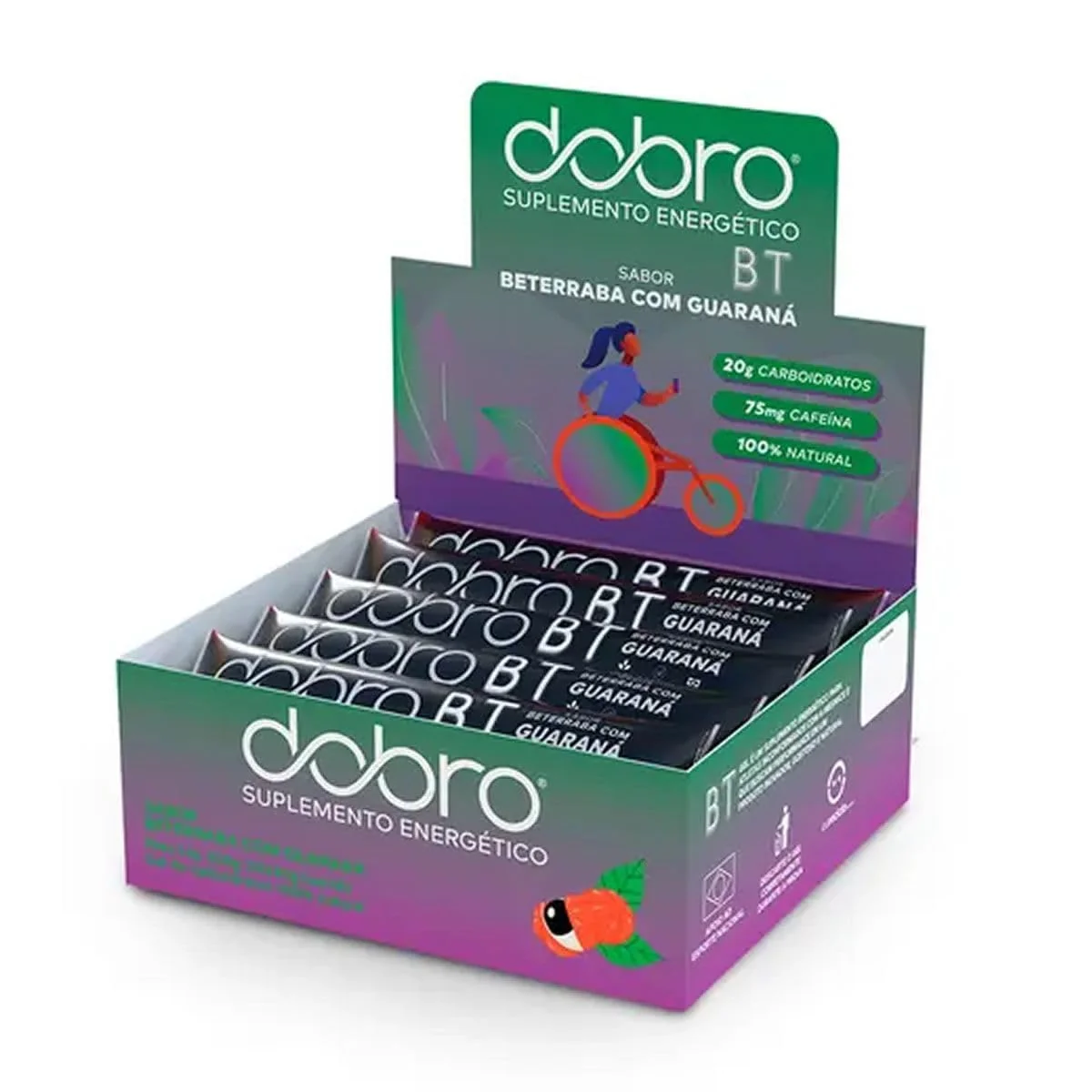 BT Gel Dobro Guaraná com Cafeína 10x30g