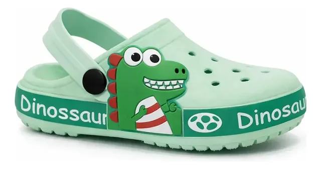 Babuche Dinossauro Chinelo Infantil Dinossauro Dino Jurassic