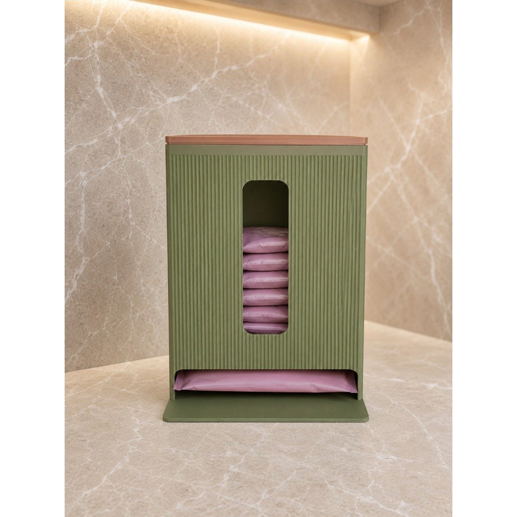 Organizador de Sachês Pet com Tampa e Visor + Espremedor de Sachê | Para Cães e Gatos | Linha Essencial