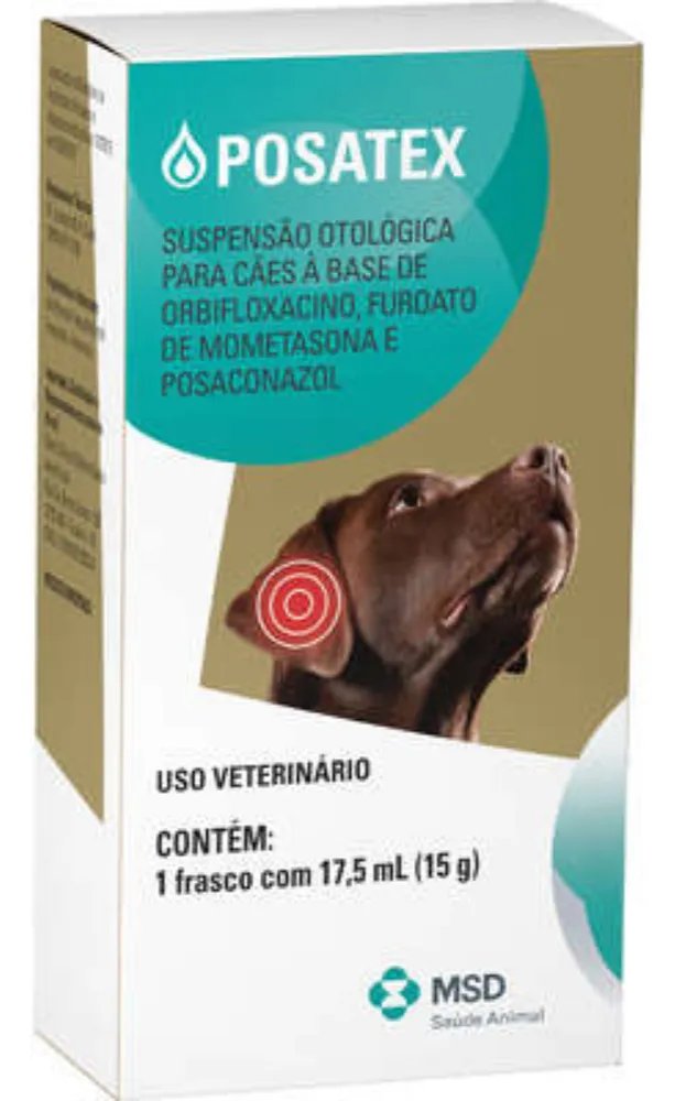 Posatex Remédio Para Otite Anti-inflamatório 17,5ml Original