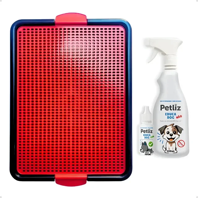 Tapete Higiênico Xixi Dog Pet Sanitário Lavável + Educa Dog