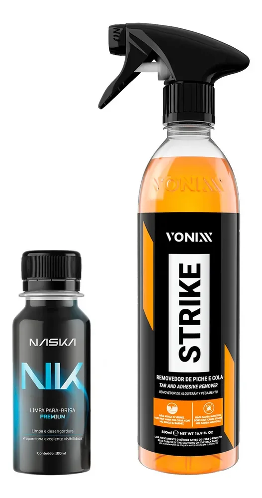 Removedor de Piche Cola e Adesivo Vonixx Strike 500ml Automotivo