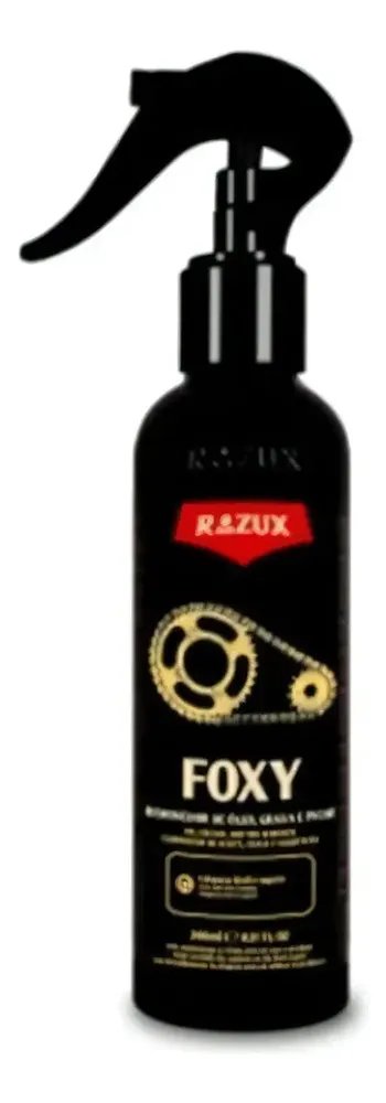 Removedor de Óleo, Graxa e Piche Foxy Razux 240ml Motocicleta