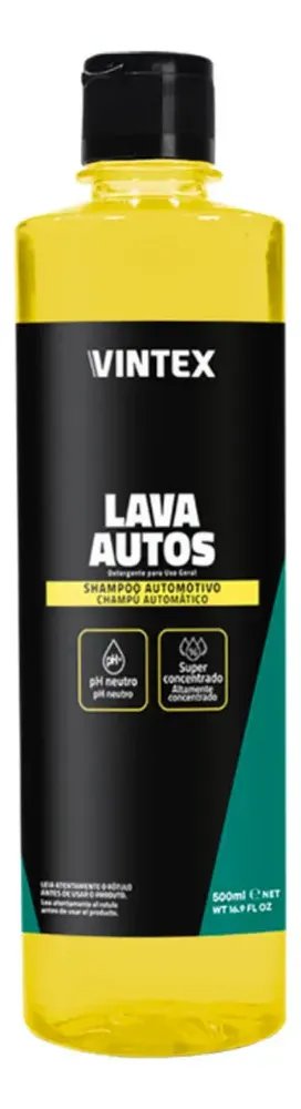 Lava Auto Shampoo Automotivo Vintex 500ml Vonixx Super Conce