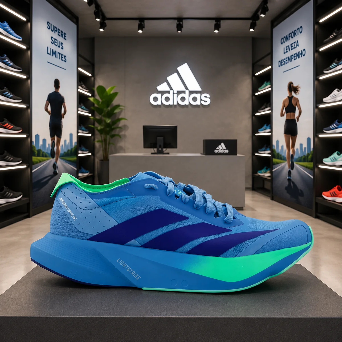 Tênis adidas Drive Rc Azul - 38, 39, 40 e 41